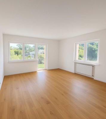 81 m² – frisch saniert mit Einbauküche – ruhige Wohnung am Waldrand