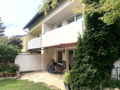 Sonnige, ruhig gelegene Doppelhaushälfte für Gartenliebhaber (pflegeleicht): Neubiberg (S5/Bus/U5)