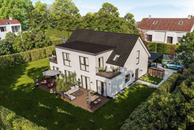 Achim Zentrum, Neubau KFW 40 - Doppelhaushälfte, provisionsfrei.