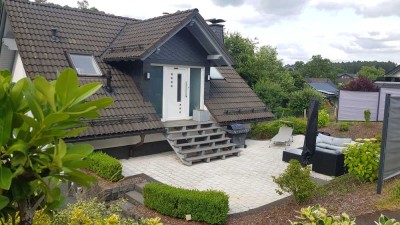 Freistehende Obergeschosswohnung, Terasse Stellplatz mit 3 Zimmern in Dumicke / unmöbiliert