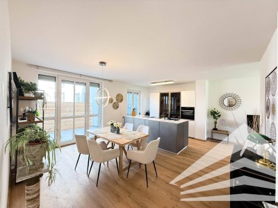 Barrierefreie 2 Zimmer Gartenwohnung am Pleschingersee - voll möbliert mit XL Parkplatz!