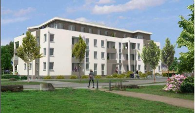 Neuwertige 3-Zimmer-Erdgeschosswohnung mit Balkon in Lu-Melm