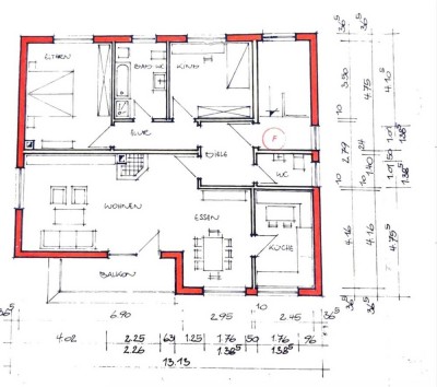 Großzügige, helle und neu renovierte Wohnung in Beuren Hochwald 107 m2