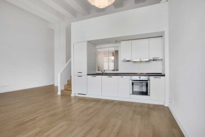 1-Zimmer LOFT mit Balkon & Garten I bezugsfrei I ca. 4,50m Raumhöhe