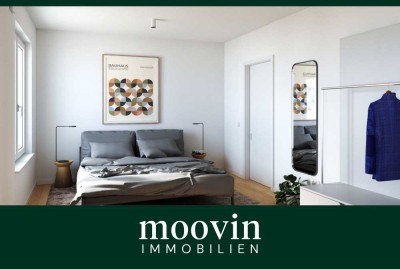 Barrierefrei konzipierte 2-Zimmer-Neubauwohnung mit edler EBK, zwei Bädern und einem großen Balkon