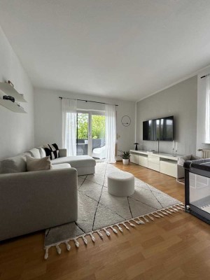 Attraktive 3-Zimmer-Wohnung mit Balkon und Einbauküche in Harxheim