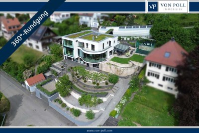 Einzigartige Architektur mit spektakulärer Aussicht und moderner Ausstattung