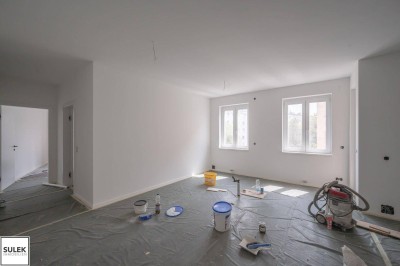 Erstbezug nach Generalsanierung in der Taborstraße 63 - perfekt angebunden: 3 Zimmer inkl. Wohnküche + Balkon