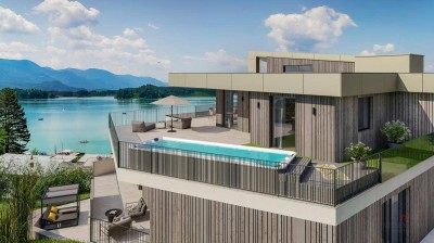 Leben am Faaker See - Exklusive Pentouse Wohnung mit beeindruckendem See- und Bergblick (Top 7)