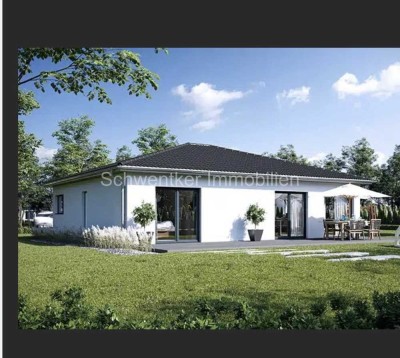Moderne Eleganz  zum kleinen Preis, der Minibungalow aus unserer EASY- HOME- SERIE mit Grundstück