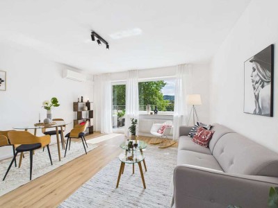 Wohnen mit Wohlfühlgarantie - Renovierte 2-Zimmer-Wohnung in geschätzter Lage Bad Nauheims