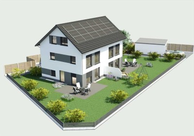 Nur noch eine DHH verfügbar! (Visualisierung entspricht der aktuellen Planung)
