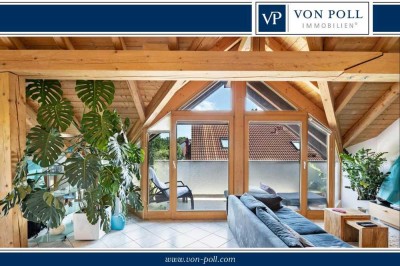 Exklusive Atelierwohnung mit Gartenidylle – Wohnen über den Dächern von Allach/Untermenzing