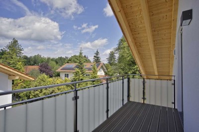 Licht, Luft, Sonne: 3-Zimmer-Dachgeschosswohnung mit Balkon