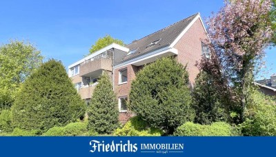 Aufwendig renovierte Wohnung im Hochparterre mit Balkon in Bad Zwischenahn – zentrumsnahe Wohnlage