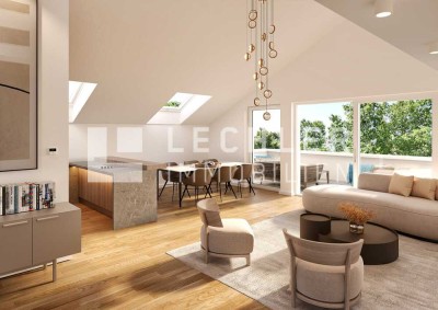 Moderne 3-Zi.-Whg. mit Dachterrasse in Südausrichtung