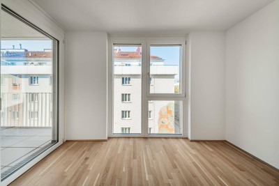 HELL &gt;&gt; Nordöstliche Anleger- Balkonwohnung mit moderner Ausstattung &gt;&gt; Erstbezug mit idealer Verkehrsanbindung