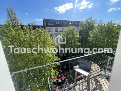 Tauschwohnung: Schöne Altbauwohnung in Schöneberg/Friedenau mit Südbalkon