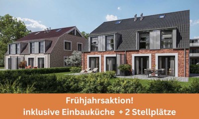 Frühjahrsaktion: Attraktive Doppelhaushälfte inkl. Einbauküche + 2 PKW-Stellplätze