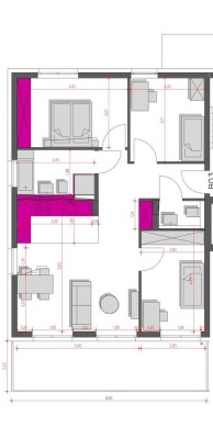 Moderne 4-Zimmer-Wohnung mit EBK und Balkon nahe Main in Kelsterbach