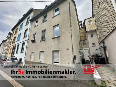 Zentral gelegenes Wohnhaus mit Einliegerwohnungsmöglichkeit in Idar-Oberstein
