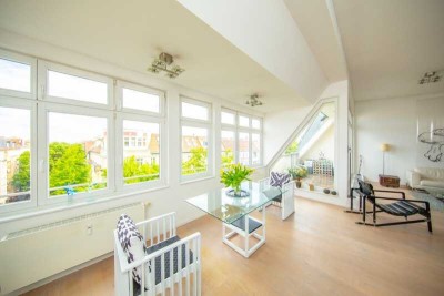 Bezugsfreie DG-Whg mit Terrasse EBK Kamin u. Aufzug