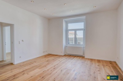 PROVISIONSFREI - Wohnen mit Geschichte | Stilvoll sanierte 2-Zimmer-Wohnung