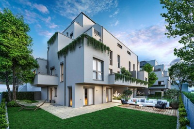 Anlage/Vorsorgewohnung: Klimaaktiv-zertifiziert, ca. 58m2, Garten, niedrige Betriebskosten, hauseigene Tiefgarage!