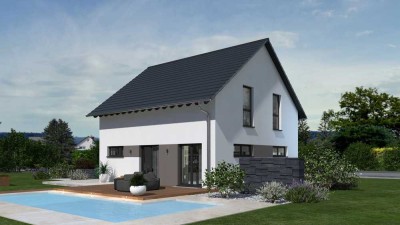 Klassisches Einfamilienhaus mit offener Raumgestaltung