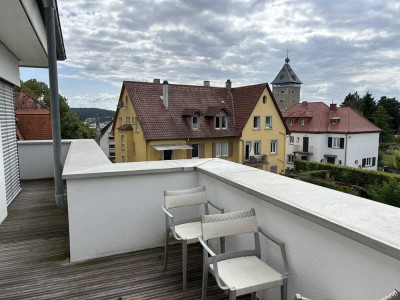 Exklusive Penthousewohnung über den Dächern von Bretten