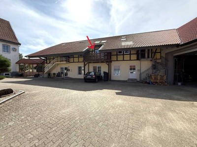 Helle Maisonette-Wohnung in Abbensen