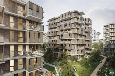 Charmante 2-Zimmer-Wohnung mit Westbalkon für Investoren | URBAN DAHEIM | BAUFELD 13