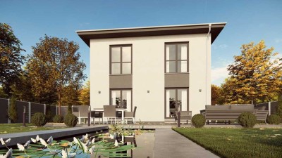 SACHLICHES EINFAMILIENHAUS GEPAART MIT NÜTZLICHER FUNKTIONALITÄT