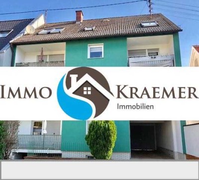 Singlewohnung !!  gemütliche 1 Zimmer-Wohnung mit Balkon zu vermieten !  www.immo-kraemer.de