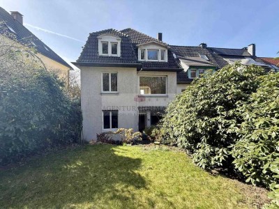 s-h-i.de: „1A-Top-Lage, 1-/2-Fam. Haus, 3 Garagen, Einliegerwohnung & Garten mit Waldzugang."