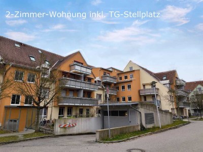 Leerstehende 2-Zimmer-Terrassen-Wohnung in seniorengerechtem Wohnhaus in Karlsfeld!