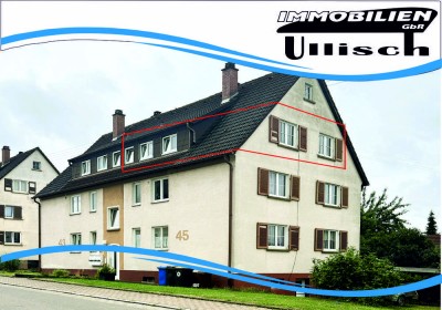 Helle und freundliche 3 Zimmer Dachgeschosswohnung in Spaichingen