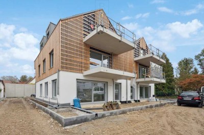 2 Zimmer Erdgeschosswohnung mit großem Südgarten in einem Mehrgenerationenhaus in Karlsfeld