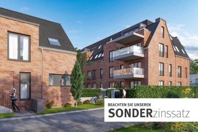 Schöne 3-Zimmerwohnung mit großem Balkon in ruhiger Wohnlage von Düsseldorf-Urdenbach.