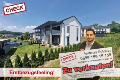 Massivbauweise! Hochwertige Niedrigenergie-Doppelhaushälfte in Wettmannstätten!