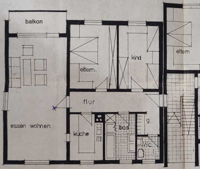 Attraktive und modernisierte 3-Zimmer-Wohnung mit Balkon in Veitshöchheim