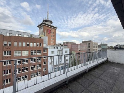 Sanierte,  3-Zimmer-Wohnung zwischen City und Weser mit zwei Balkonen