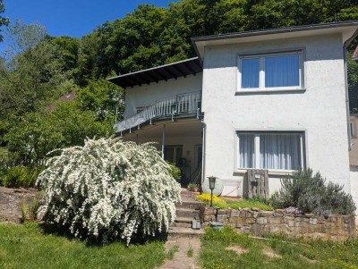 Großes Haus mit Bach, Garten, Garage, Glasfaser, Kamin, Parkett provisionsfrei zu verkaufen