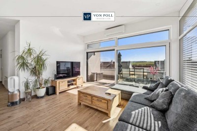 Seltene Gelegenheit und sofort bezugsfrei: Echtes Penthouse in Hirschlanden