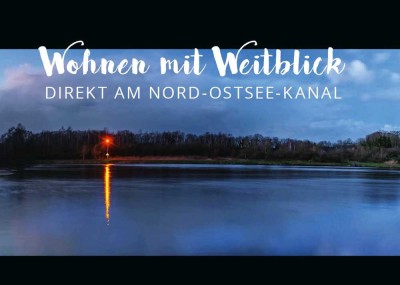 Leben am Nord-Ostsee-Kanal  " 1.Obergeschoss 4 Zimmer" Whg.06