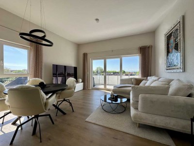 Sonnige 2-Zimmer-Wohnung mit Weitblick