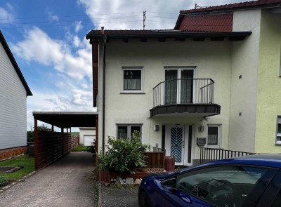 Mehlingen - Reiheneckhaus, 4 ZKB, EBK, Garten, Garage, Carport, 2 Balkone