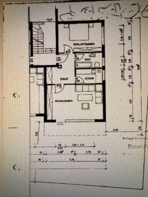 2 Zimmer Erdgeschoßwohnung in 6 Parteien Haus