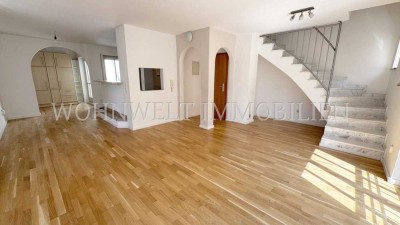 Raffiniert geschnittene 4 Zi.-Maisonette-ETW mit Dachterrasse