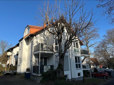 2 Zimmer Hochparterre-Wohnung mit Balkon in sehr ruhiger Lage in Nackenheim